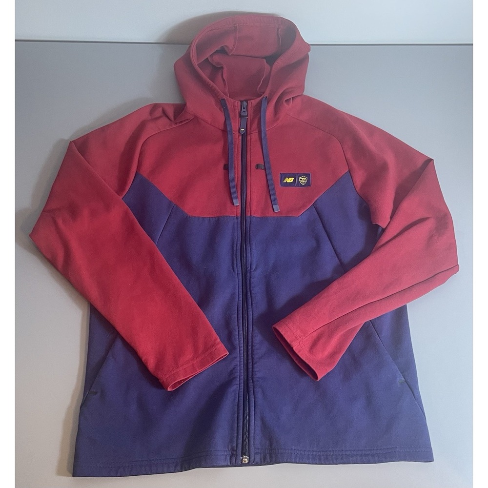 New Balance Football As Roma Full Zip Jacket Adult Large